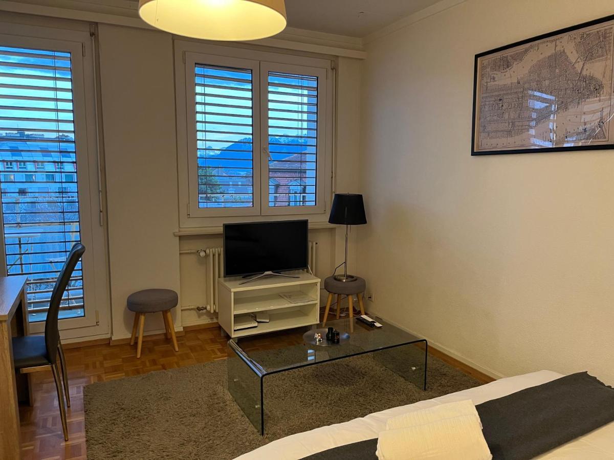 Beautiful Studio 2 Minutes From The Train Station Apartment Lausanne Luaran gambar